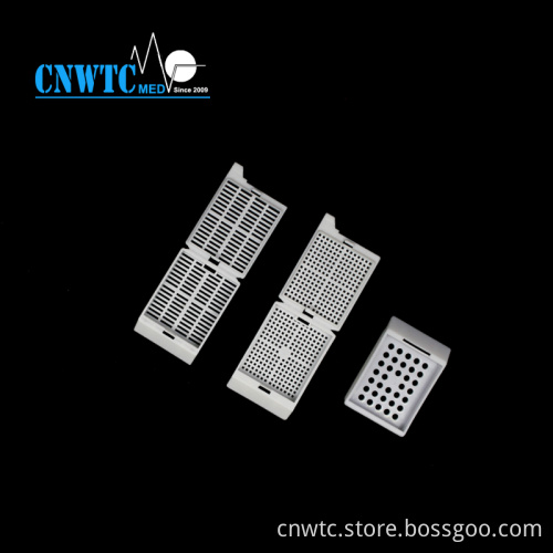 Lab Supplies: Square Embedding Cassette for Plastic Pathology Biopsy Specimens